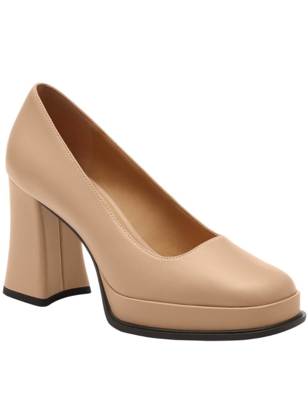 COACH Women's Sculpted Block Heel Pumps